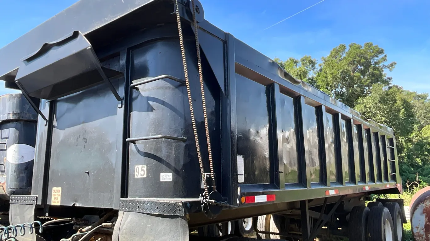 1999 PRECISION TGSD-24 24' STEEL DUMP TRAILER VIN: 1P9DH2427YT320037