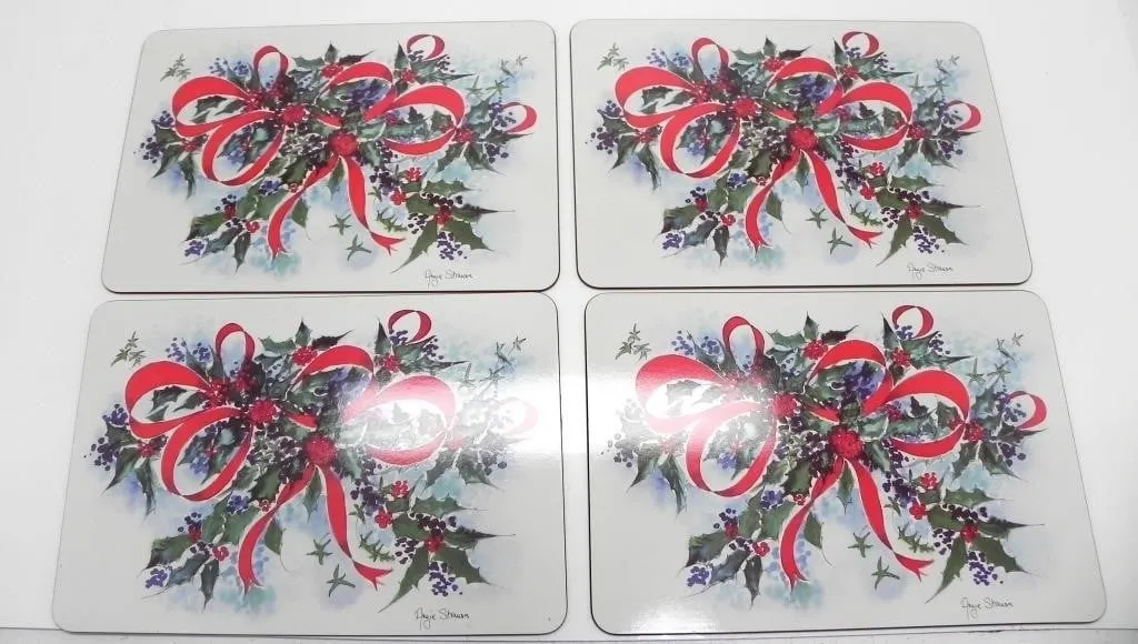 4 JASON PLACEMATS