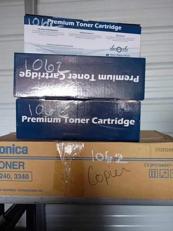 Ink and toner