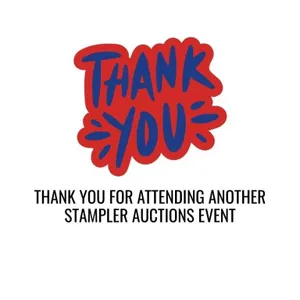 THANK YOU FOR ATTENDING ANOTHER STAMPLER AUCTIONS