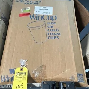 LOT STYROFOAM CUPS - 20oz (6 SLEEVES)