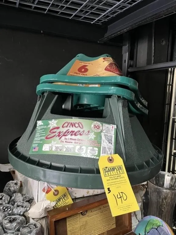 ASSORTED CHRISTMAS TREE STANDS