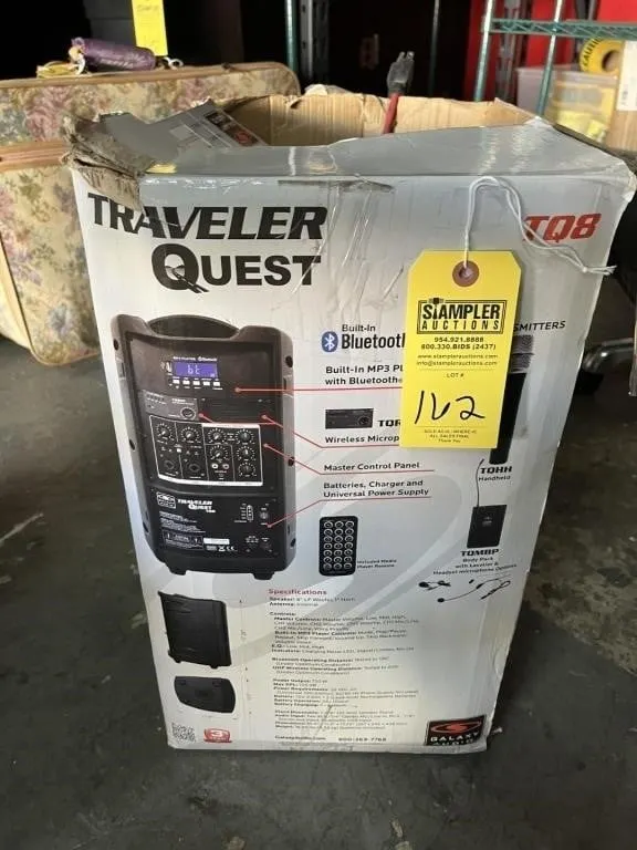 SAMSON EXPEDITON XP106WDE BATTERY POWERED PA SPEAK