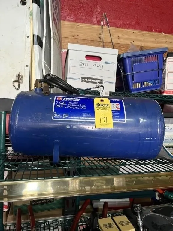 CAMPBELL HAUSFELD AIR TANK - 7 GALLON