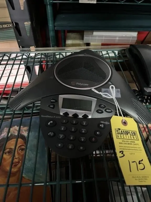 ASSORTED - POLYCOM SOUND STATION / YEALINK SPEAKER