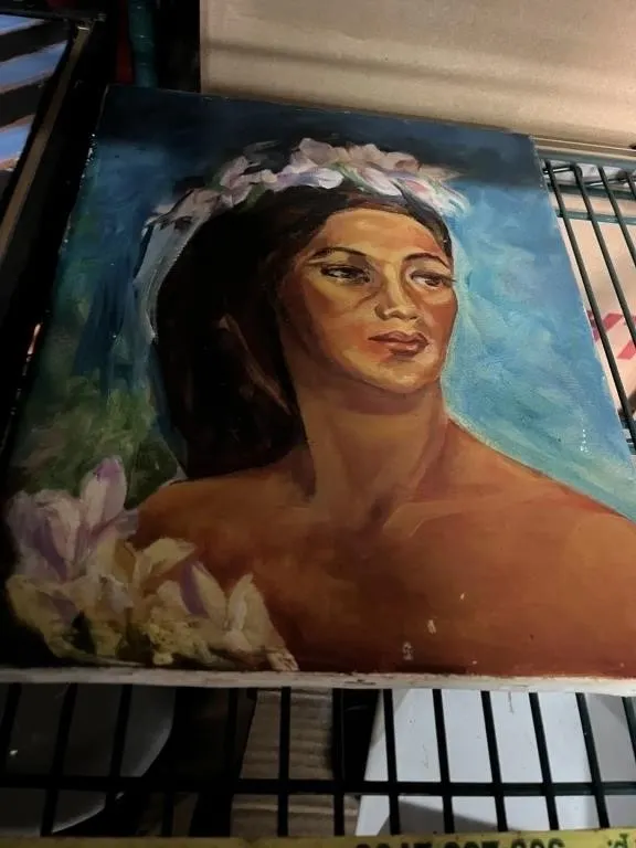 ASSORTED ART - 1- ELONZO DANN / 1- WOMAN