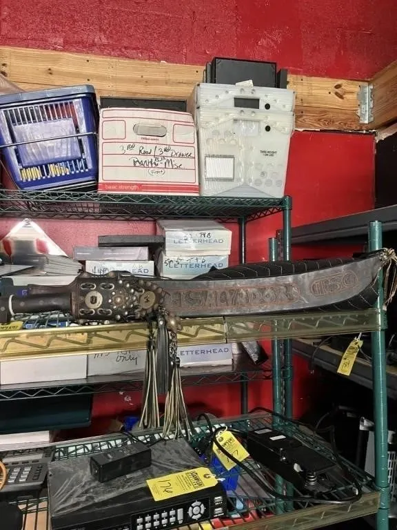 CORONA EL SALVADOR MACHETE WITH DECORATED LEATHER