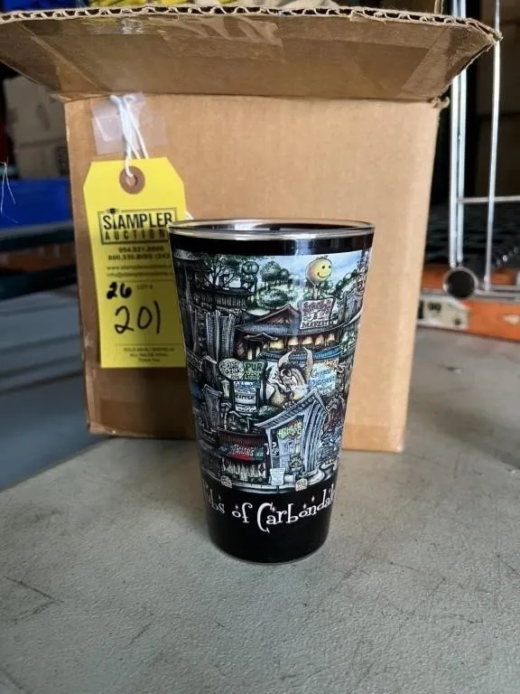 ASSORTED GLASSES - PUBS OF CARBONDALE