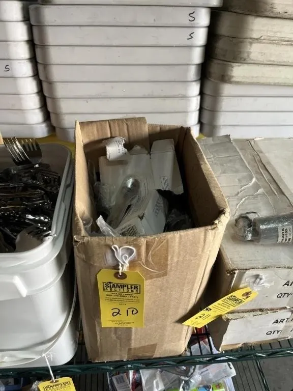 ASSORTED ICED TEA SPOONS