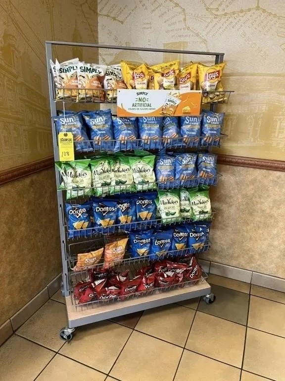ROLLING CHIP RACK