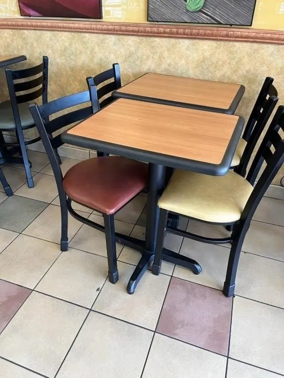 MULTI-COLORED CHAIRS