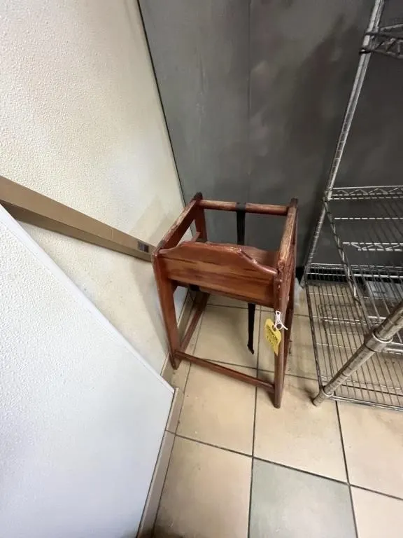 WOOD HIGH CHAIR