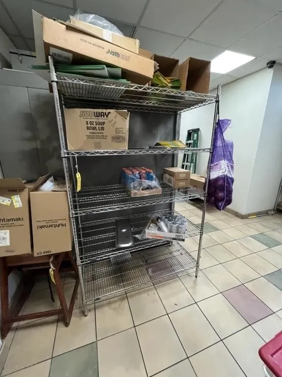 ASSORTED METRO RACKS