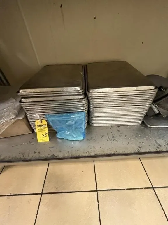 STAINLESS STEEL TRAYS