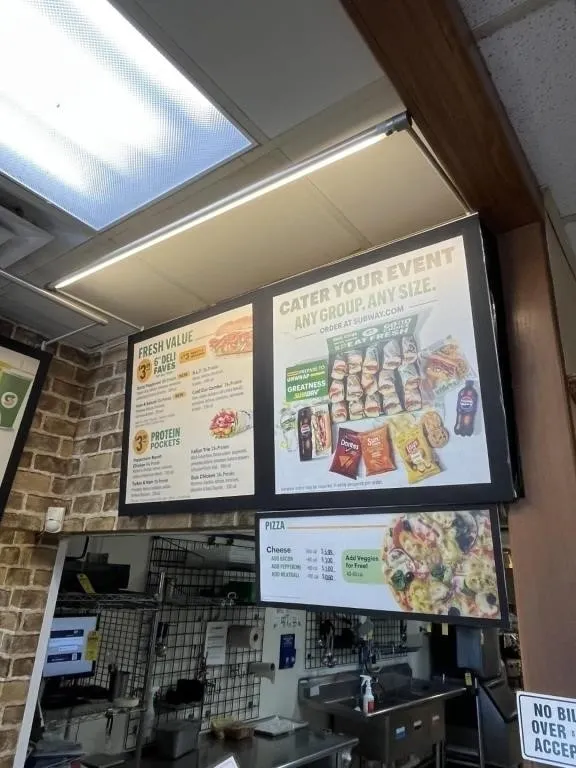 SIGN BOARDS WITH LIGHTING (MOUNTED)