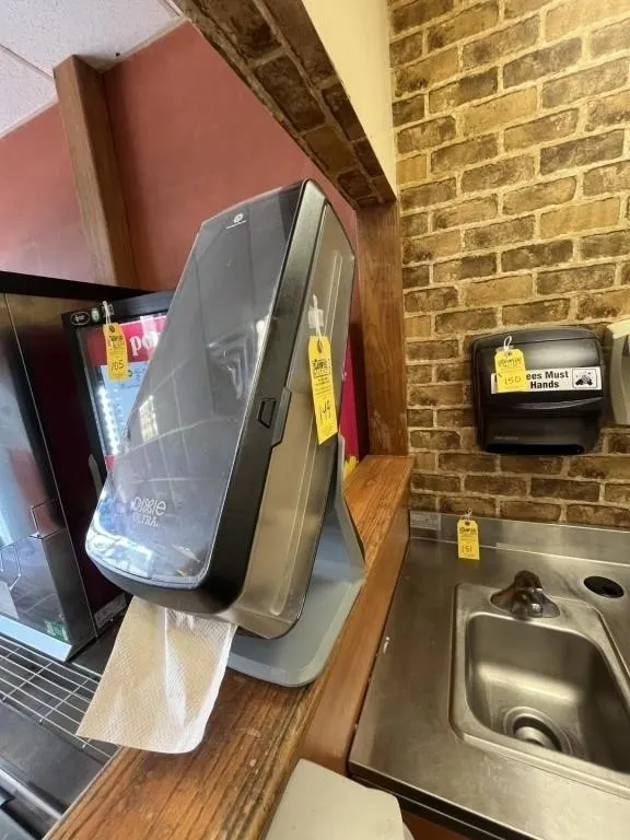 ASSORTED - 1- NAPKIN DISPENSER / 1- STICKER DISPEN
