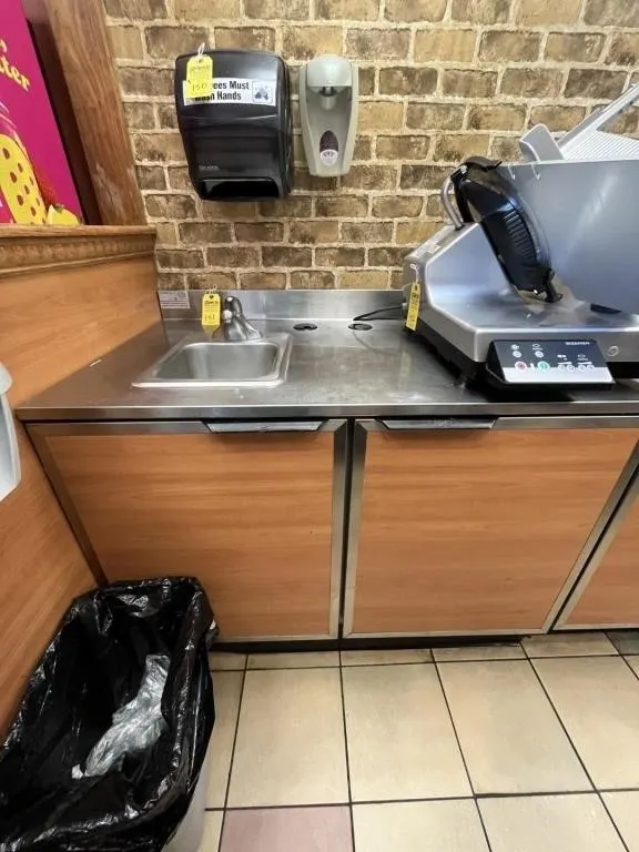 DUKE SUBPS-48-LM STAINLESS STEEL / WOOD-GRAIN SINK