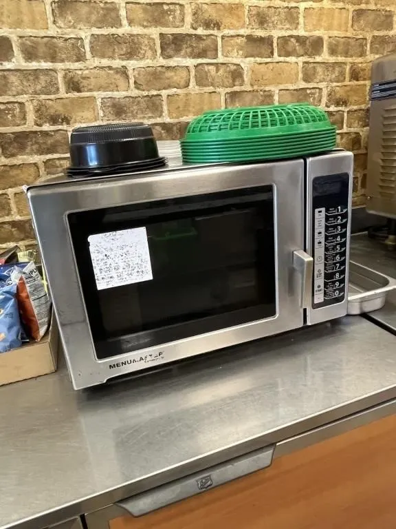 MENU MASTER COMMERCIAL MICROWAVE