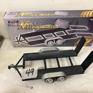 METAL TRAILER 1:24 SCALE