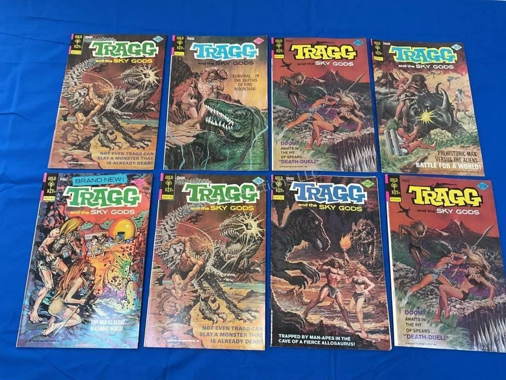 8 Gold Key Comics TRAGG