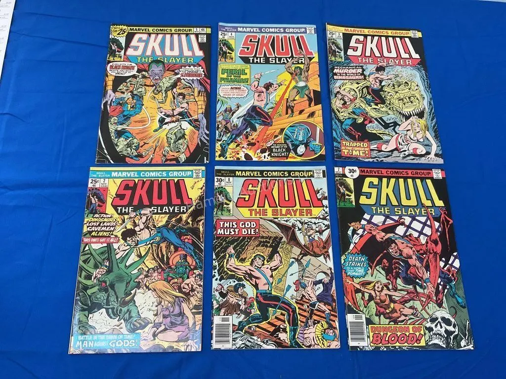 5 Marvel Comics - Skull The Slayer