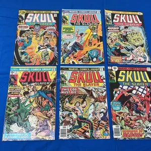 5 Marvel Comics - Skull The Slayer
