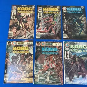 6 Charlton  KORG Comics