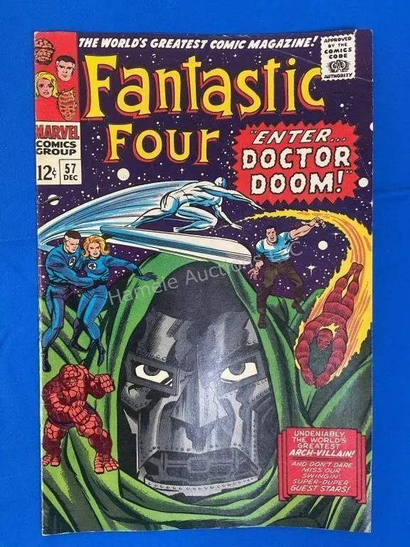 Marvel Fantastic Four Comic Dec 1957