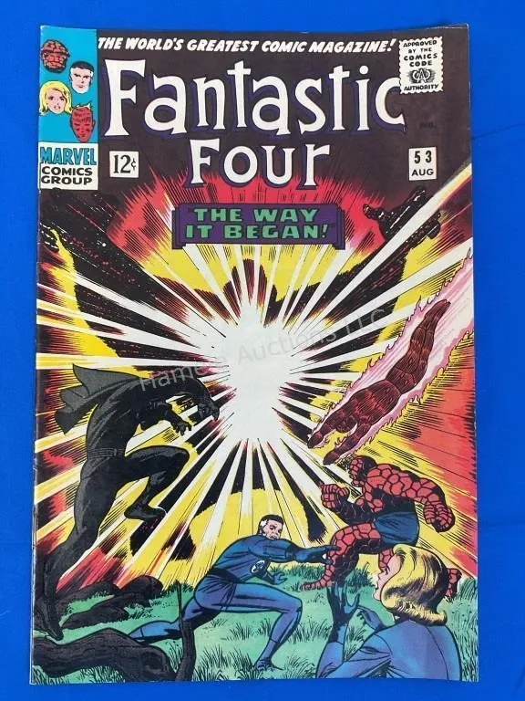 Marvel Fantastic Four Comic - August 1953