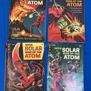 4 Gold Key Comics - Doctor Solar - 1966