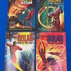 4 Gold Key Comics - Doctor Solar - 1965, 1966