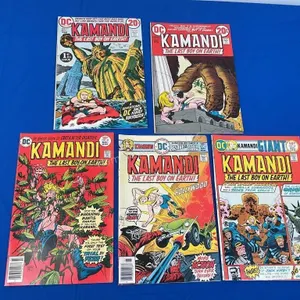 5 DC Comics  Kamandi - 1972 - 1977