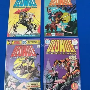 4 DC Comics Beowulf - 1975 - 1976