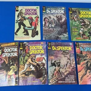 7  Gold Key Comics Doctor Spector - 1973 - 76