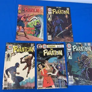 5 Charlton Comics The Phantom - 1973-76