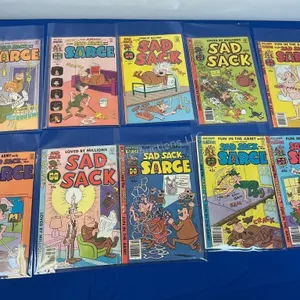 10 Harvey World Comics Sad Sack - 1970s