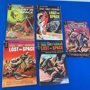 5 Gold Key Comics Space Family Robinson
