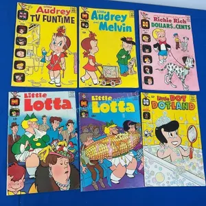 6 Harvey Comics Assorted Titles