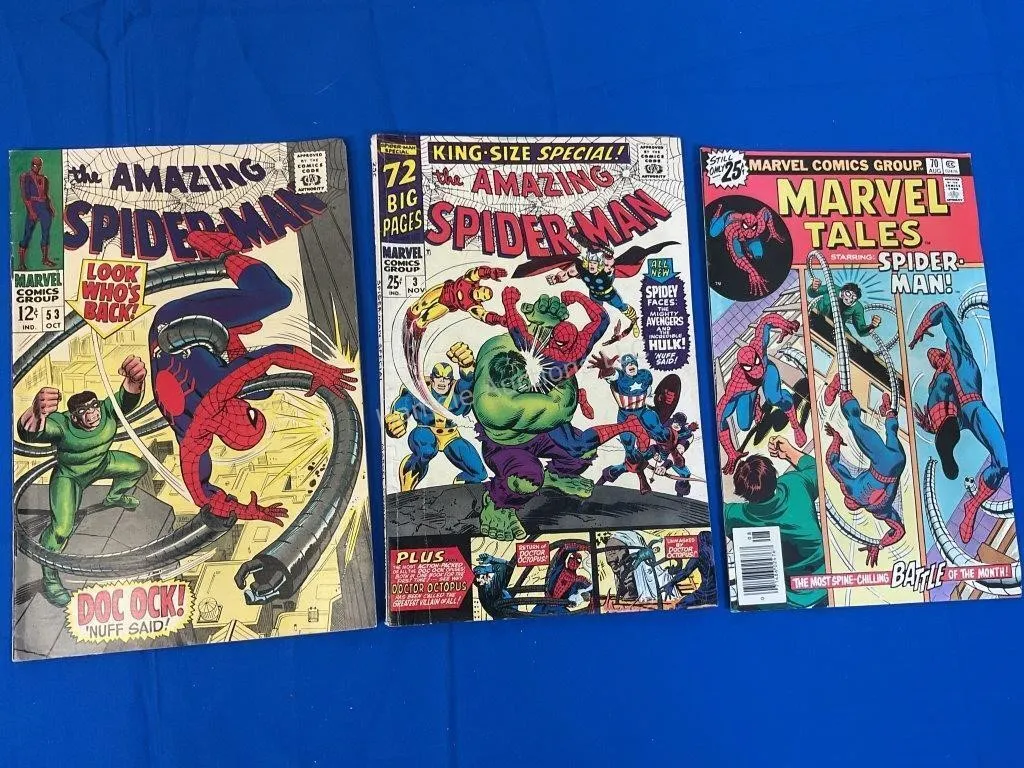 3 Marvel Spider-Man Comics