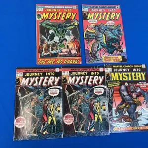 5 Marvel Comics Journey Into Mystery - 1972-75