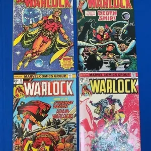 4 Marvel Comics WARLOCK - 1975