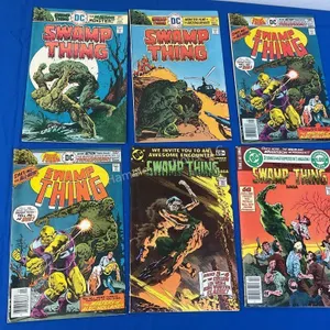 6 DC Comics SwampThing - 1976-79