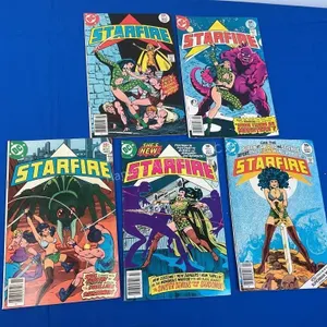 5 DC Comics  Starfire - 1977