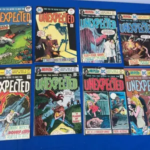 8 DC Comics The Unexpected- 1973-76
