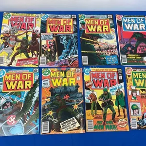 8 DC Comics Men of War - 1978-79