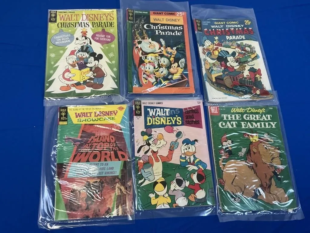 6 Disney Comics