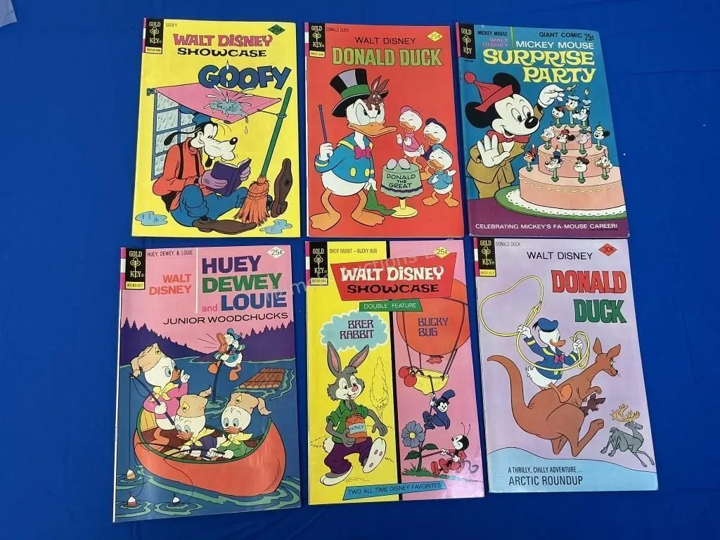6 Disney Comics