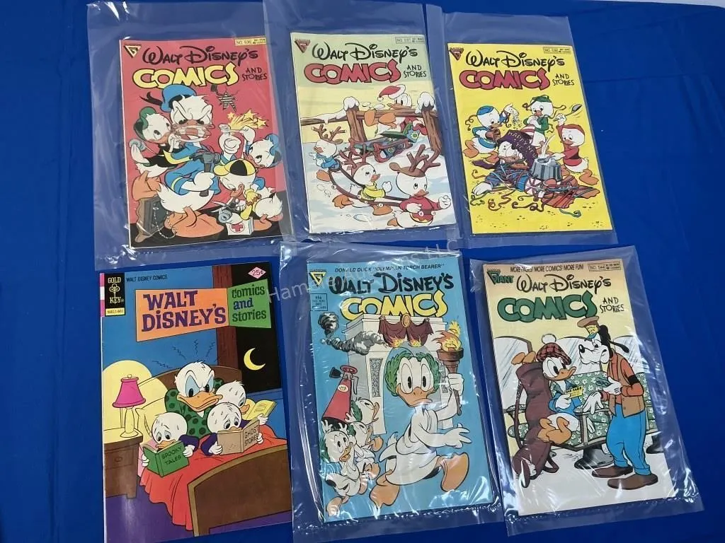 6 Disney Comics