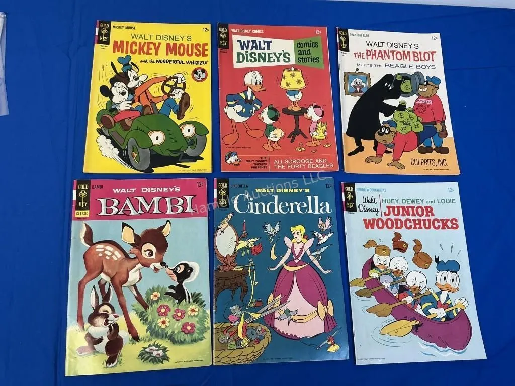 6 Disney Comics