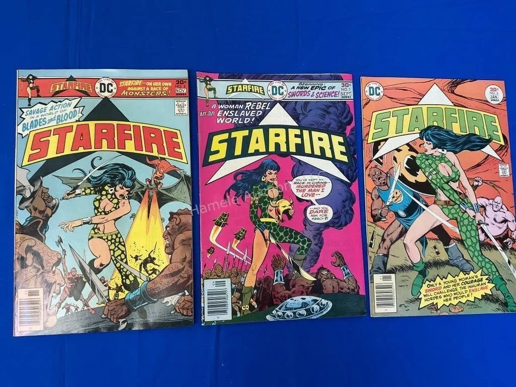 3 DC Comics- Starfire